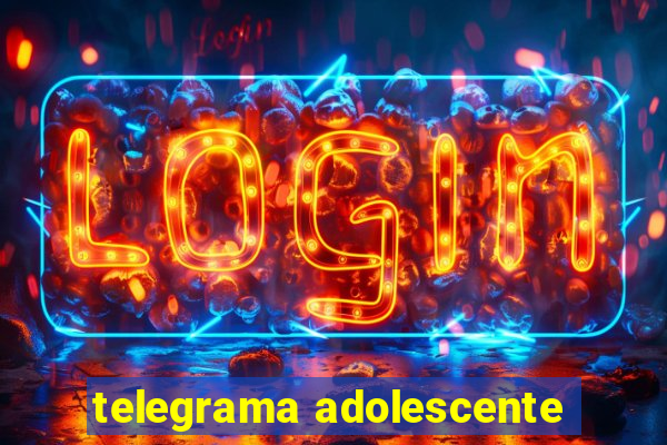 telegrama adolescente